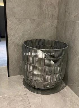 用轻奢脏衣衣篓浴室脏服收纳筐卫生间衣筐衣篓脏AL731342衣篮家洗