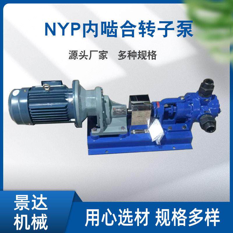 NYP粘度转子泵化工涂料糖浆泵白乳胶树脂胶泵油漆粘稠转子泵