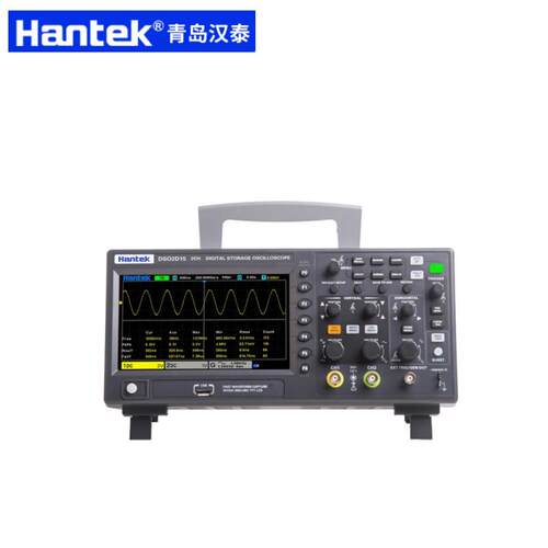 Hantek数字示波器DSO2D10/DSO2D15带宽150MHz双通道带信号源