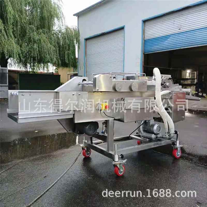 藕盒上浆机 上浆裹粉机 滚筒上粉机 大产量省人工 厂家加工