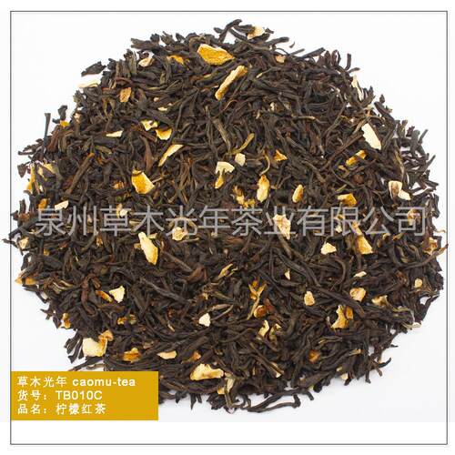 柠檬红茶 优质条形 果香调味茶 咖啡奶茶店原料 新式茶饮餐饮茶叶