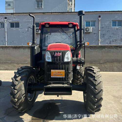 东方红120马力四驱拖拉机LX904 旋耕打田机YTO东方红LX2004 四轮