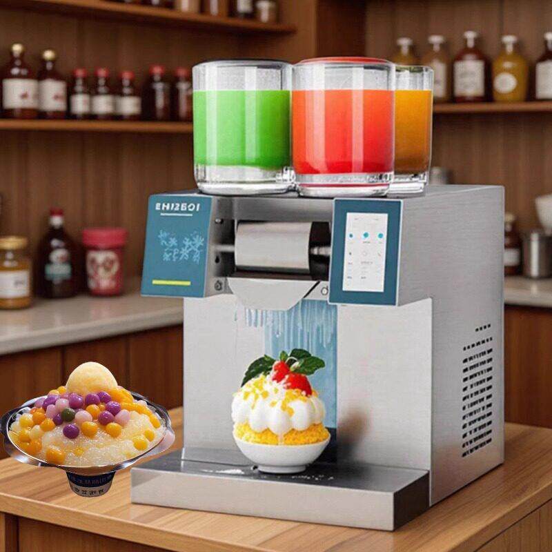 商用雪花冰机摆摊全自动绵绵冰机制冰机沙冰淇淋机创业韩式雪花机
