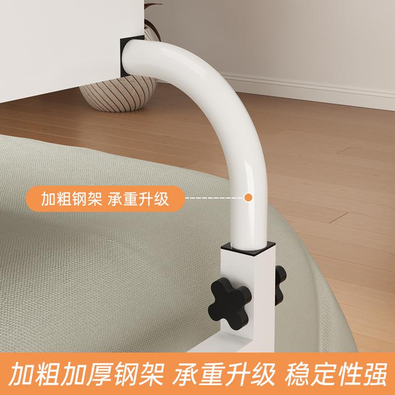 90懒人习桌办公桌跨床桌床边移桌动书桌上小桌子卧学室升降电床脑