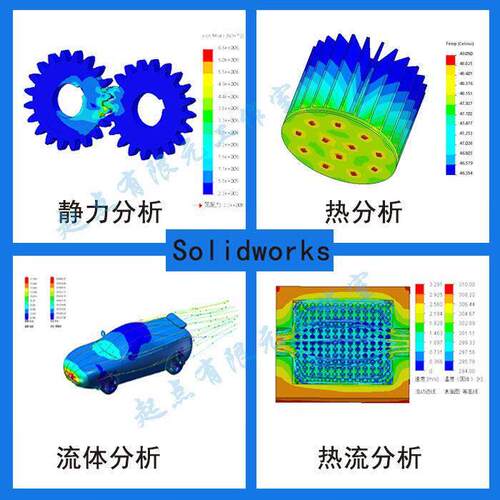 代做Solidworks有限元分析CAE彷真彷真ansys静力fluent热流固耦合