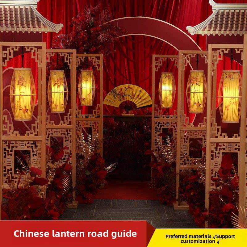 采购产品婚礼道具，中国风格的汉唐木制灯笼，宫灯，锻铁饰品，婚