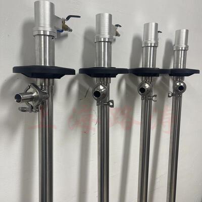 HP-A1/A2+SS316-1000/700气动油桶泵不锈钢化工插桶泵手提抽液泵