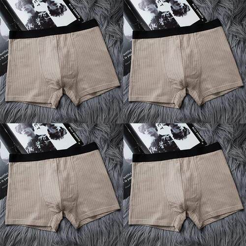 Mens Underwear Boxers Shorts for men 100%Cotton Male Panties