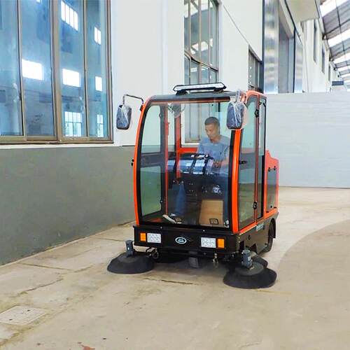 洁MERY乐美SD-2100B工车间小区全自动驾驶扫式地机工地电动厂清扫