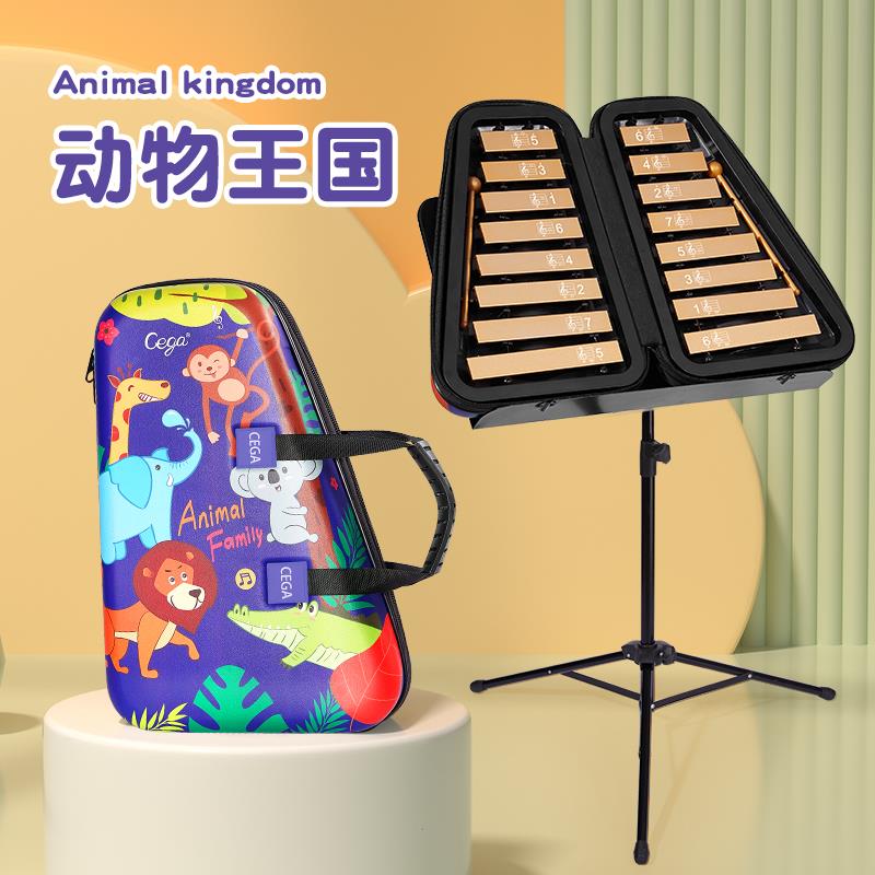 正品前谷幼儿园儿童小琴叮当琴琴初学乐者马林巴钢片便钟携式小型