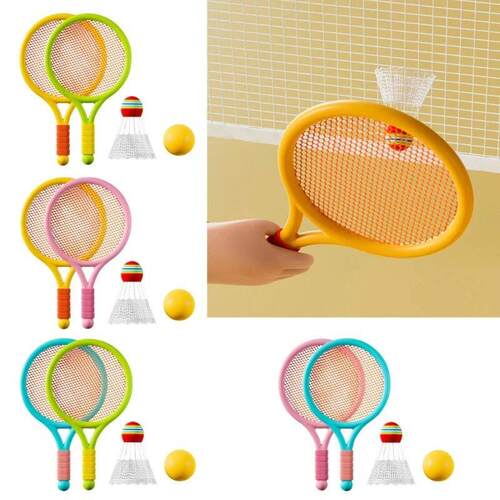 Kids Badminton Rackets Set Lightweight Children Tennis Badmi