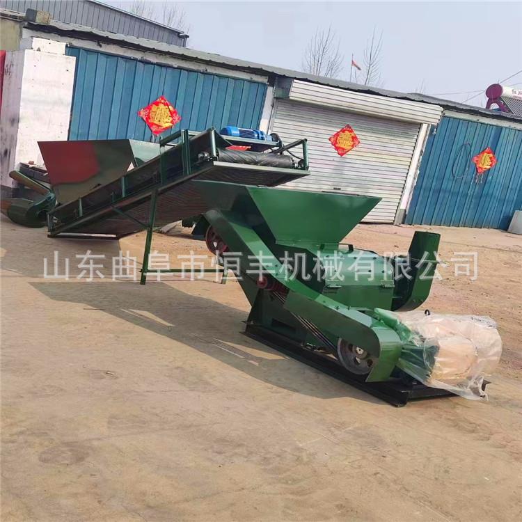 济南大棚花卉营养土粉碎机种植泥土电动粉碎机锤片除尘式破碎机