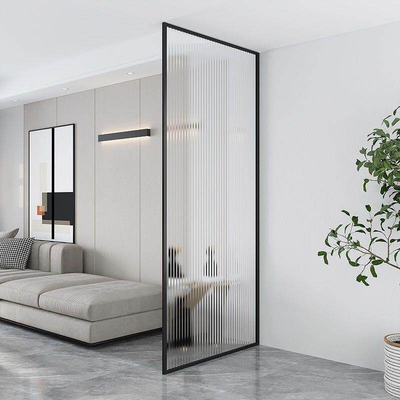 玻璃隔断不锈钢现代简约餐厅家用客厅玄关艺术卫生间屏风跨境