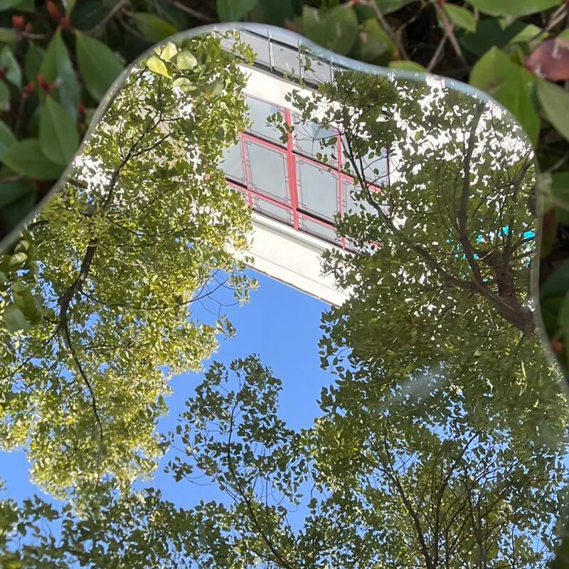 不规则镜子支持diy亚克力无框镜片支持定制任意图案通用ins软镜子