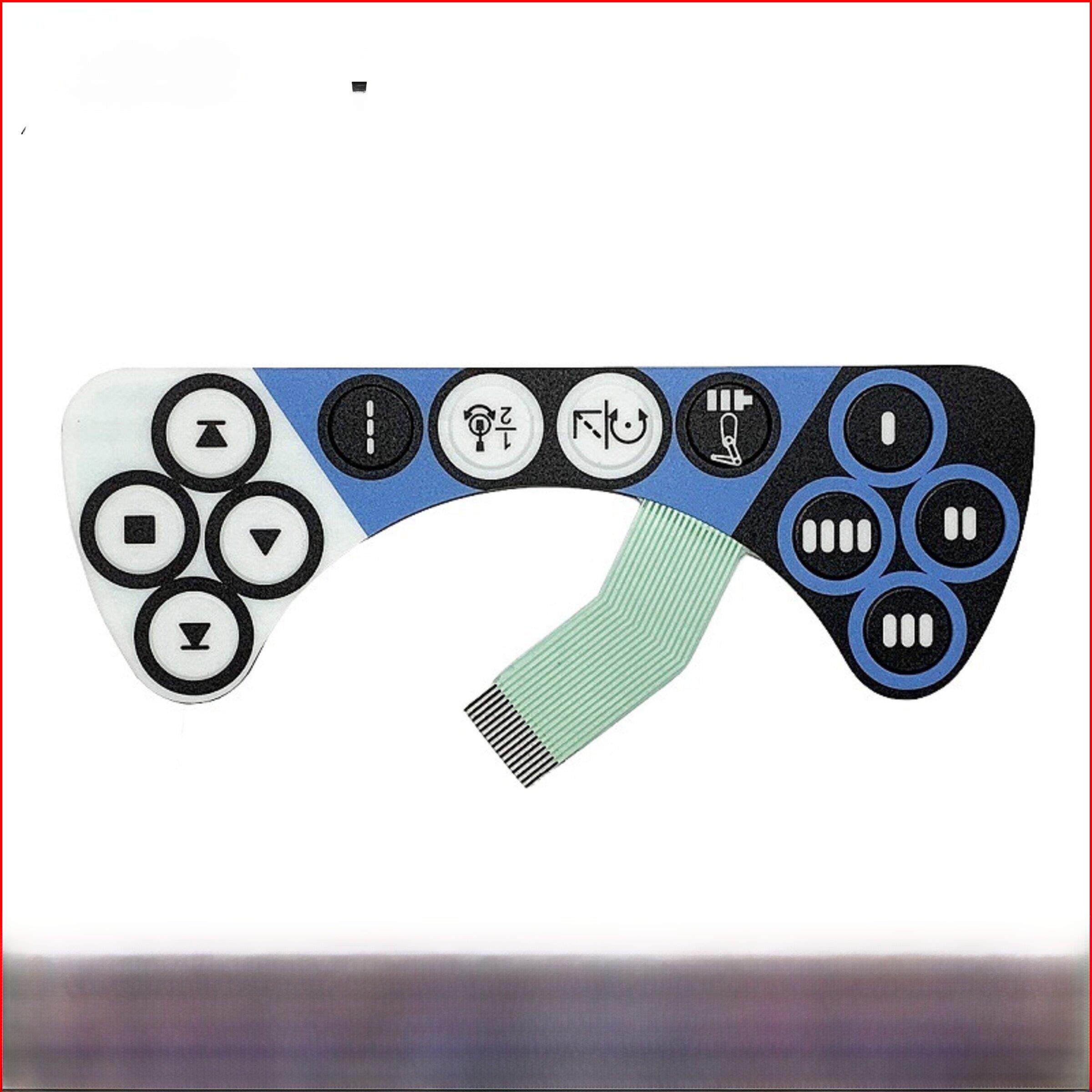 Abb机器人Irc5 Dsqc679教学设备按钮膜3Hac 028357 -001按钮板膜