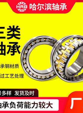 HRB哈尔滨三类轴承22218CA/W33 22219 22220 22222CC/W33球面轴承