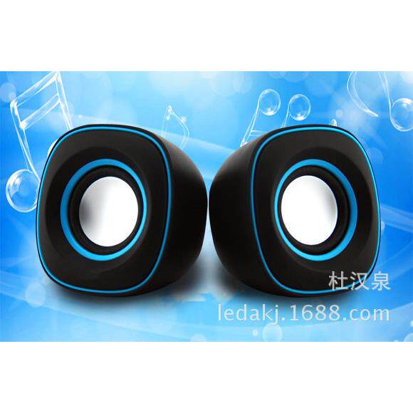 USB迷你小音箱 彩色E015小音箱 新品USB2.0音箱 笔记本小音箱