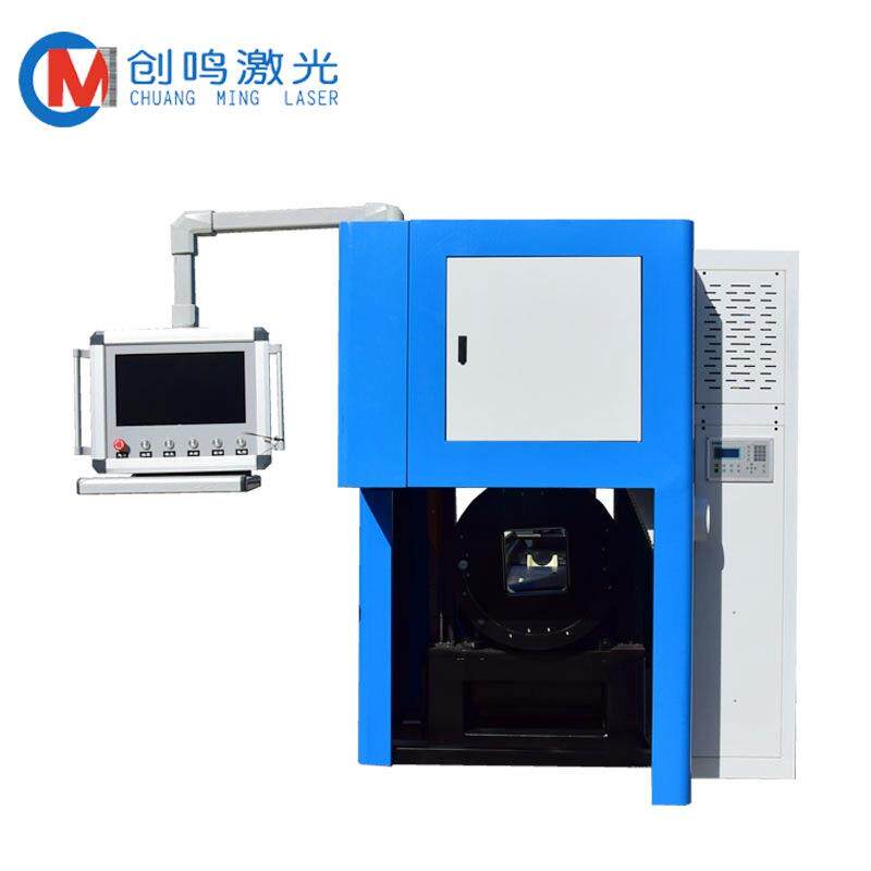 金属管材激光下料开孔切管机方管圆管激光切割机