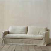 位简约北欧拆洗组合可 复古宿 沙发民小户型布艺沙发客厅三人日式