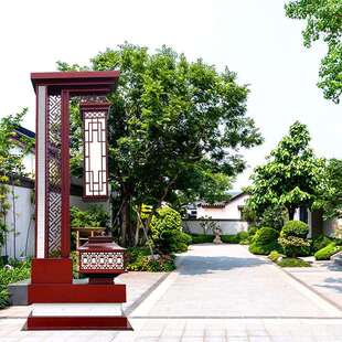 饰灯 直销户外防水屏风灯led仿古别墅小区庭院灯古典凉亭民宿装