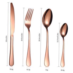 set cutlery knife fork Set 24pcsWestern Silverware tableware