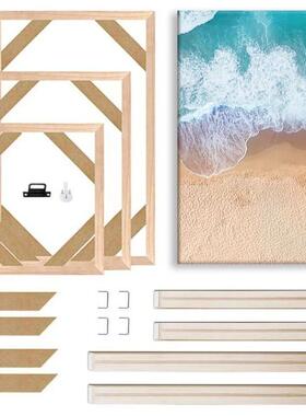 30x40 40x50 60x90cm Canvas Frame Wooden Frames Wooden Photo