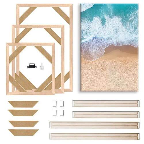 30x40 40x50 60x90cm Canvas Frame Wooden Frames Wooden Photo