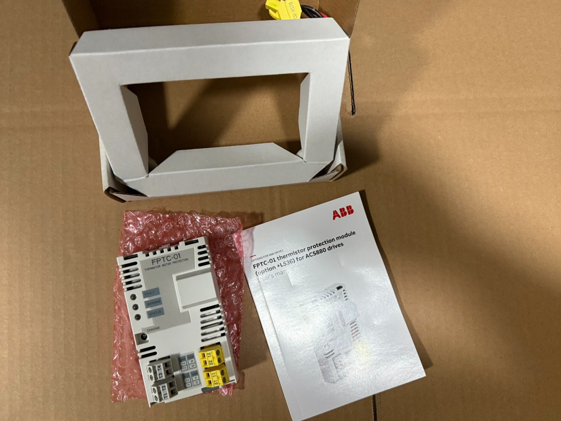 FPTC-01 正品ABB模块，全新带包装，链接实物拍摄，标