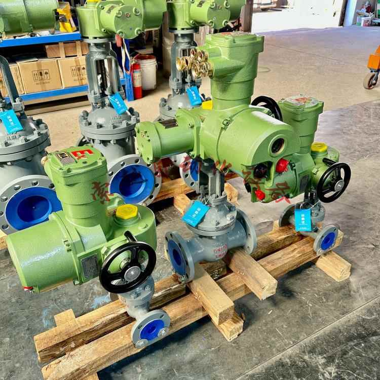 AC660V矿用隔爆型电动闸阀MZ941H-40CDN250煤安防爆