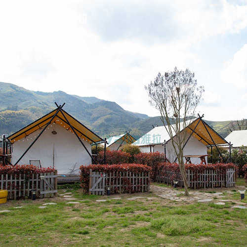 yalla雅拉民宿帐篷户外酒店野奢帐篷抗风厂家营地景区文旅农庄