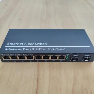 全千兆2光8电POE交换机千兆1光8电SC LC监控 SFP