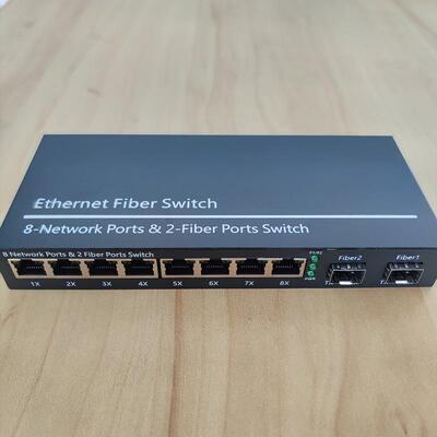 全千兆2光8电POE交换机千兆1光8电SC SFP LC监控