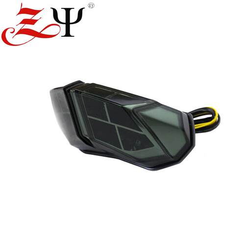 适用杜卡迪848 1100 12-14 LED改装后刹车带转向灯功能尾灯