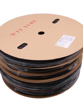 WTT2倍环保热缩管1-90mm印字黑色绝缘电工电线保护热缩套管