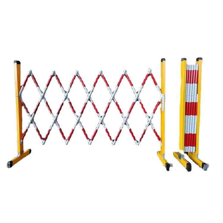 玻璃钢电力伸缩围栏可移动式安全防护栏隔离管式绝缘伸缩围栏