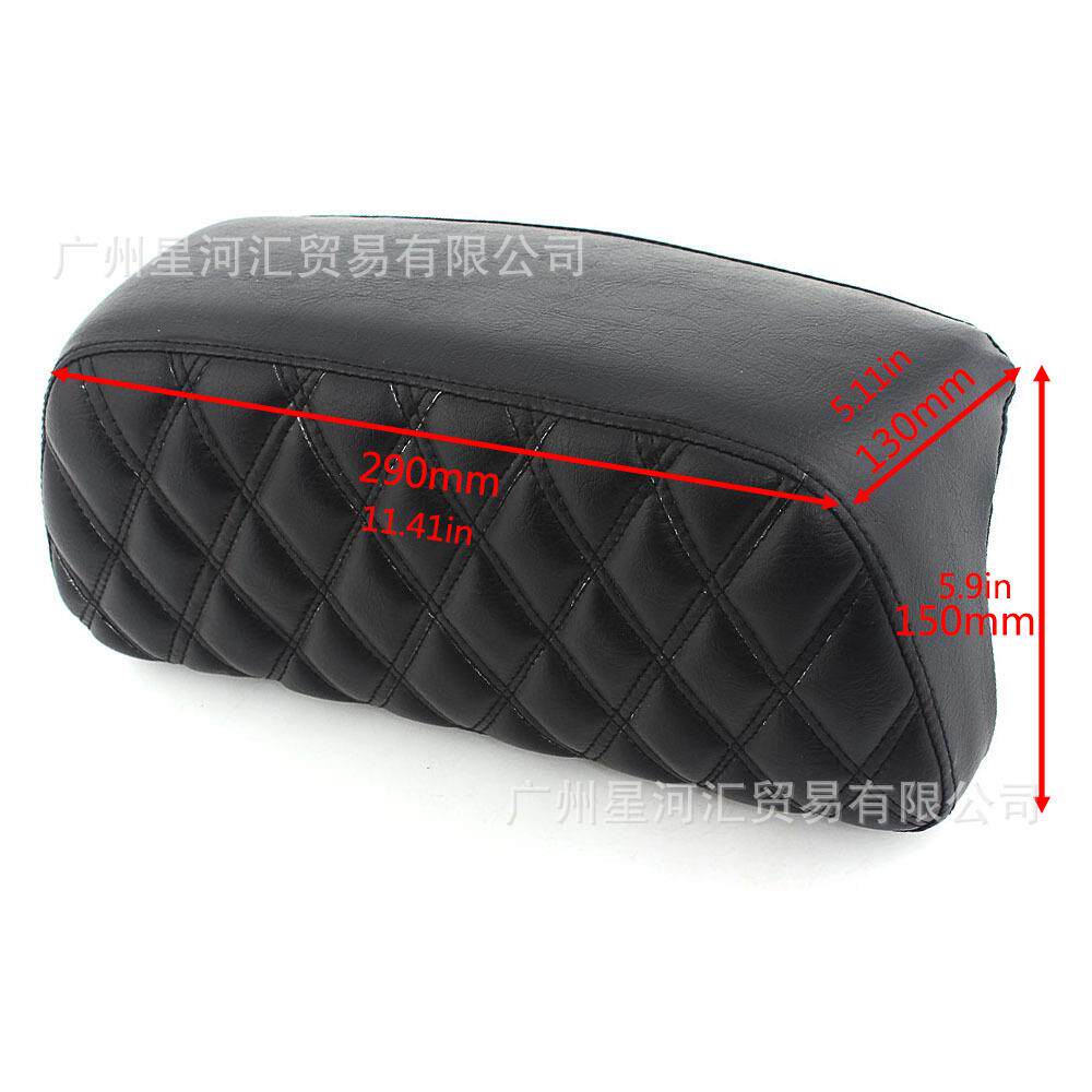 适合于哈雷大滑翔街道滑翔路王 cvo改装后尾箱靠背 靠垫14-21年