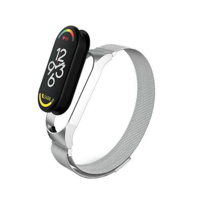 Stainless Steel Strap for Xiaomi Mi Band 8 7 6 5 4 3 Smart W