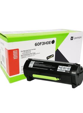 利盟碳粉盒60F3H0E黑色 MX310/51X/61X/MX410/MX510/MX511/MX611