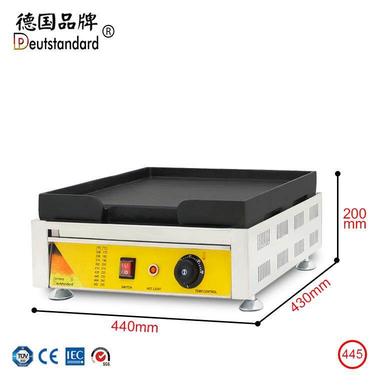 n家用扒炉煎牛扒商用具不沾涂层烤肉机手NP-445抓饼炉厨电热备p设