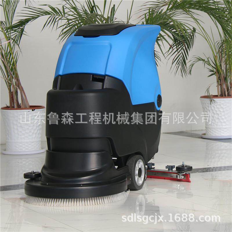 手推式洗地机商用物业保洁手推电动洗地机超市停车场洗地机