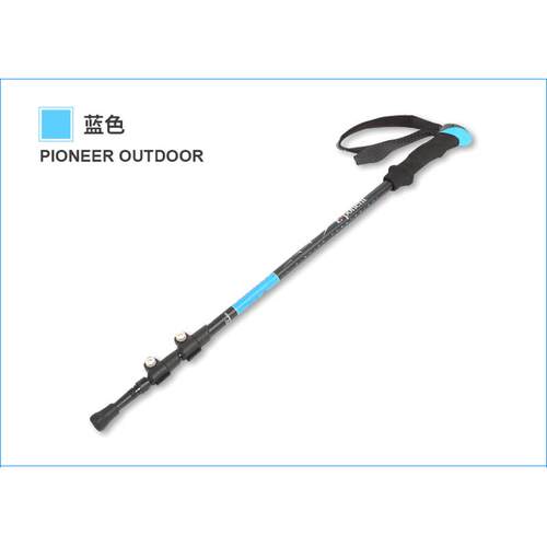 健 拐外7075走锁  节直柄户外杖登山杖铝合金多功能3exponent