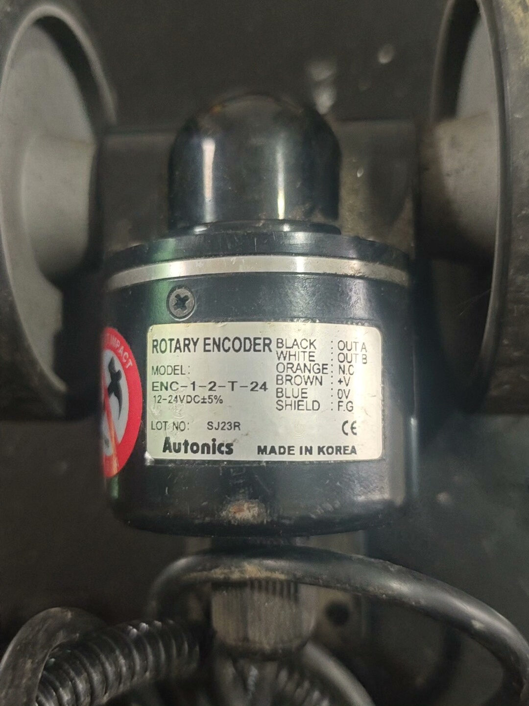 原装Autonics奥托尼克斯编码器轮型计米器增量编码器EN