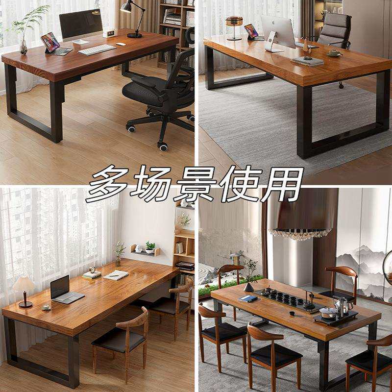 书法桌实木大书桌书房毛笔书法专用书画桌案台办公桌长工作台家用