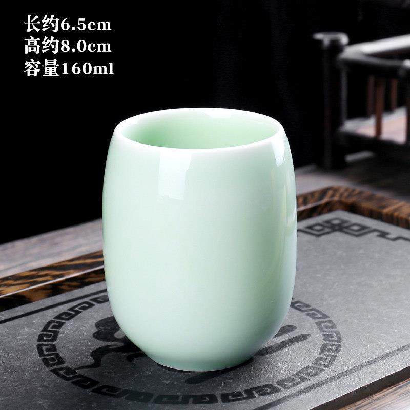 陶瓷大号日式青瓷品茗杯手绘茶杯家用个人单杯150毫升饭厅茶水杯,餐饮具,茶杯,淘宝优惠券,粉丝福利购,淘宝优惠卷