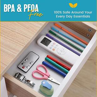 Liner Drawer Non Roll Sli Cabinets Shelf Kitchen for