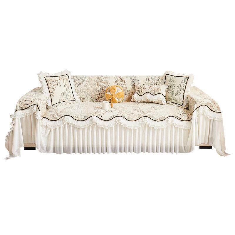 法式沙发垫全盖防猫抓2025新款轻奢高级感四季通用沙发套罩盖布巾