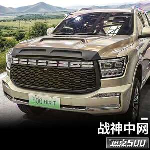 坦克500hi4t/hi4z中网改装发光前脸战神中网车标外观装饰用品配件