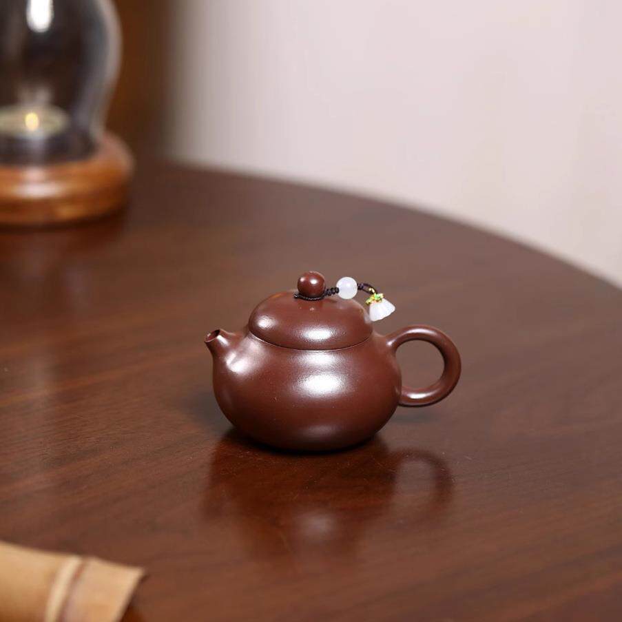 文旦原矿紫泥小容量迷你紫砂壶宜兴茶壶密文分销陶瓷名家