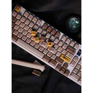 日当午蒸汽时代旧工业PBT原厂热升华键帽机械键盘客制化全套覆古A