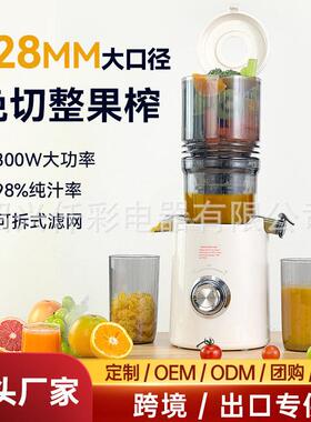 跨境大容量多功能原汁机厨房电动不锈钢榨汁器汁分离搅拌果汁机